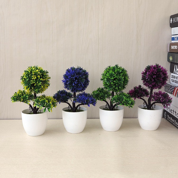 Artificial Potted Plants - Faux Tree and Flower Decor