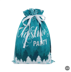 Christmas Drawstring Gift Bags
