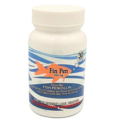 Fish Pen 500mg Capsules for Aquarium Fish – 30 Count – Water Care Support