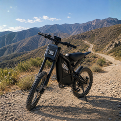 T2000 Electric Dirt Bike-Style E-Bike (3000W)