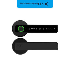 Smart Spherical Wooden Door Lock