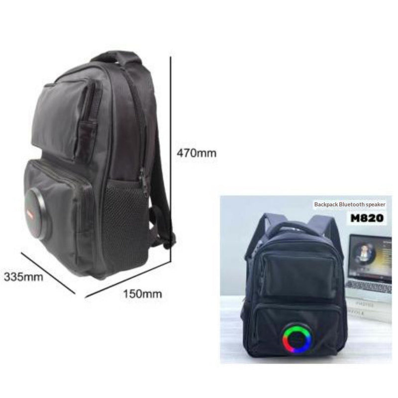 Bluetooth Speaker Backpack - Portable & Rechargeable