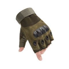 JupiterGear Tactical Military Fingerless Airsoft Gloves for Outdoor Sports, Paintball, and Motorcycling
