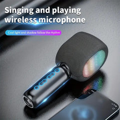 JY-57 Wireless Bluetooth Karaoke Microphone Speaker