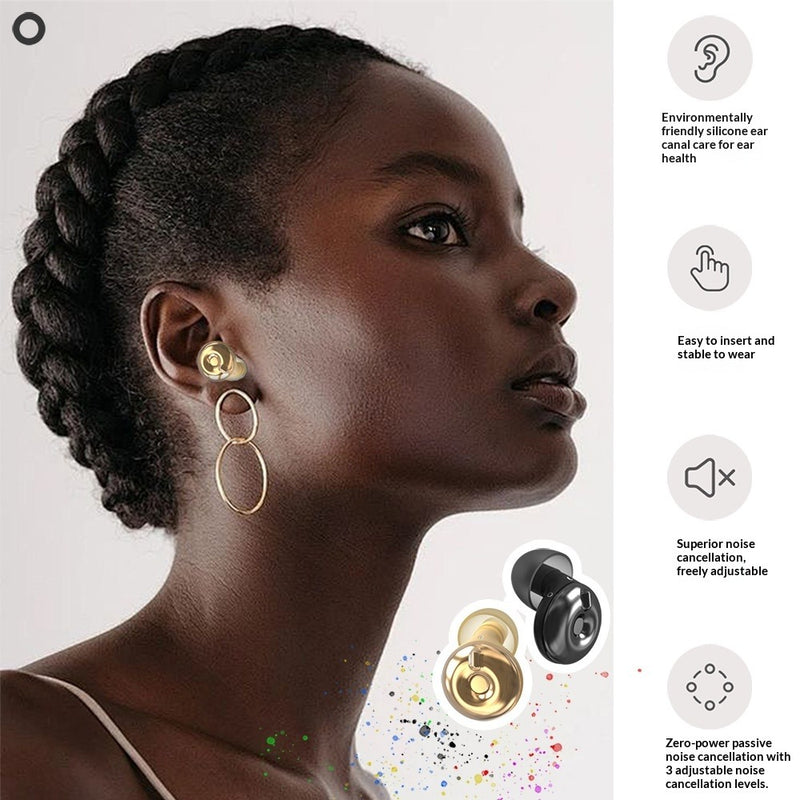 Adjustable Noise-Cancelling Silicone Earplugs