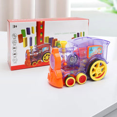 Domino Train Electric Toy Set