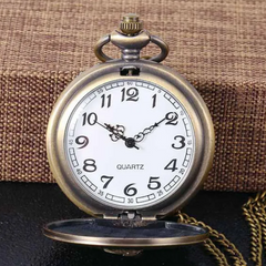 Roman Series Necklace Pocket Watch