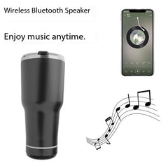 Portable Outdoor Car Cup with Bluetooth Speaker & Insulation