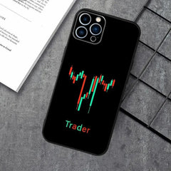 Black Rear Cover Anti-fall Protective Case Phone Case
