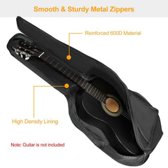 41" 5mm Thick Padded Protective Acoustic Guitar Bag