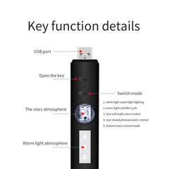 Car Atmosphere LED USB Light