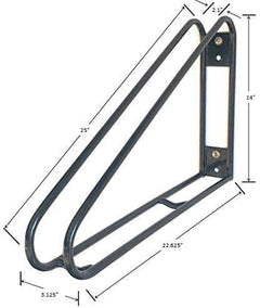 Bicycle Wall Mounter Horizontal Indoor Bike Storage Rack Bicycle Wall Mount