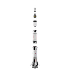 NASA Apollo Saturn V Rocket Lego Building Kit – 1969 Piece Space STEM Model