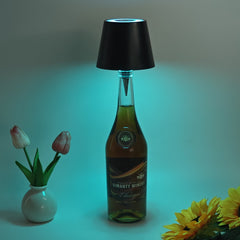 Wireless Wine Bottle Desk Lamp LED