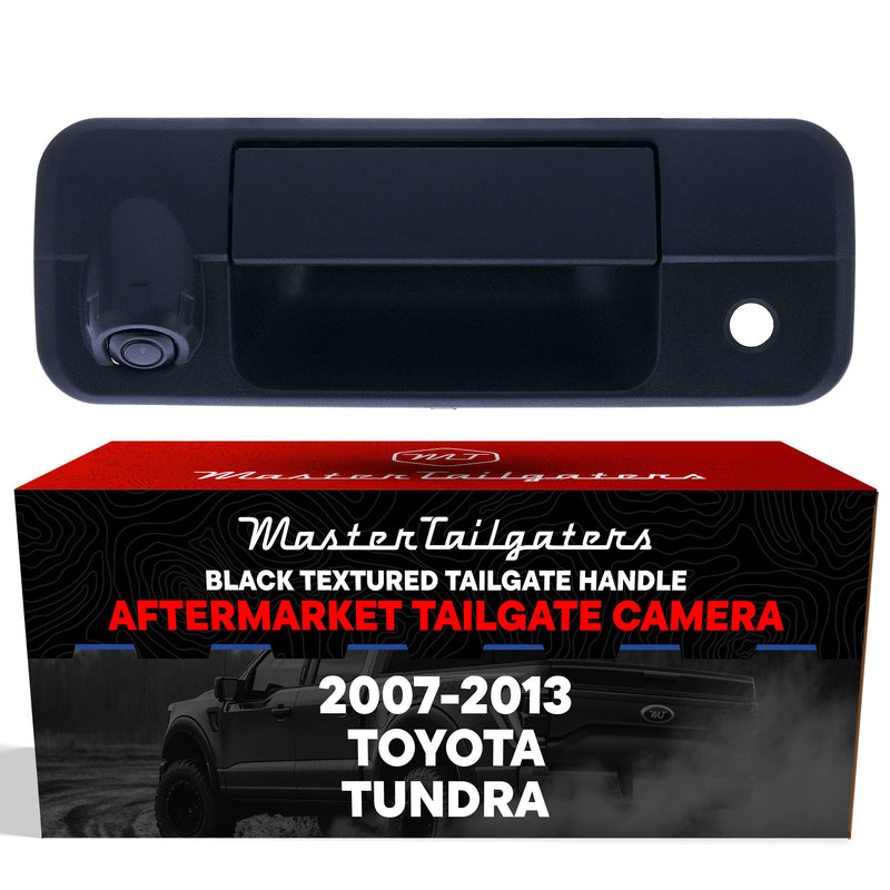 Toyota Tundra (2007-2013) Black Replacement Tailgate Handle with Backup Camera