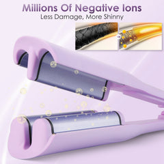 Ceramic Hair Iron Curling Waver 1.41in Barrel