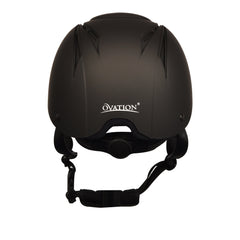 Deluxe Schooler Helmet - Black Silver Vents