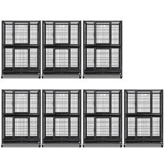 31" Two-Tier Dog Crate 46A