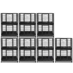 31" Two-Tier Dog Crate 46A