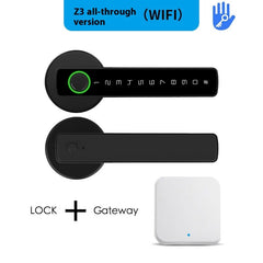 Smart Spherical Wooden Door Lock