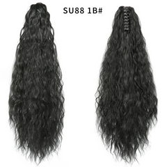 European Long Wavy Hair Wig with Invisible Tape (Direct Sale)
