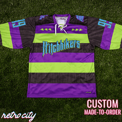 Haunted Mansion Ride 'Hitchhikers' Lace-Up Hockey Jersey (J3)