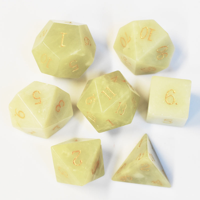 Dungeons & Dragons Gem Dice Set for Tabletop Games