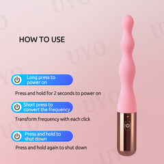Flower Plug Unisex Electric Shock G-Spot Massager
