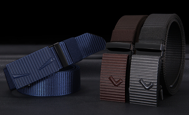 Unisex Tactical Canvas Nylon Belt for Outdoor Use