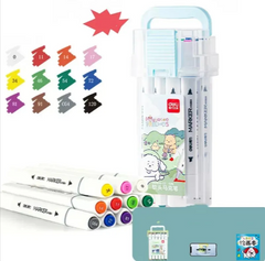 Dual-Tip Quick-Dry Watercolor Brush Pen