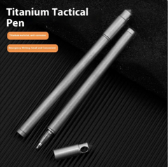 Mini Titanium Alloy Keychain Pen