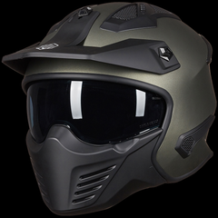 ILM Open Face Motorcycle 3/4 Half Helmet Model 726X