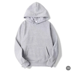 Unisex Fleece Hoodie Loose Fit