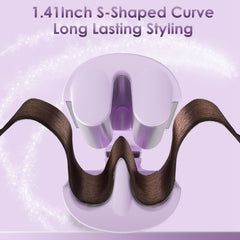 Ceramic Hair Iron Curling Waver 1.41in Barrel