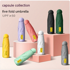 Five-Fold UV Sunshade Umbrella