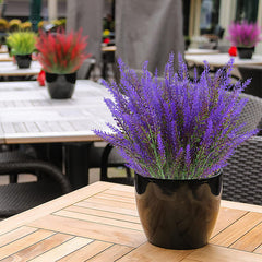 Amazon Artificial Lavender Flowers for Outdoor Use