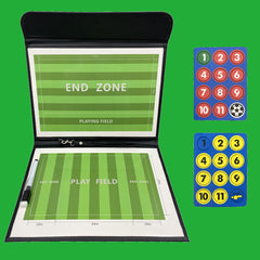 Frisbee Tactics Board for Coaching and Simulation
