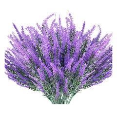 Amazon Artificial Lavender Flowers for Outdoor Use