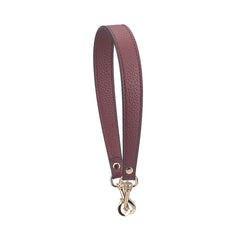 Solid Color Cowhide Leather Shoulder Bag Strap Replacement