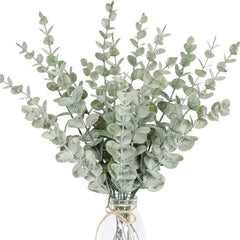 38cm Eucalyptus Leaf Artificial Plant for Decoration
