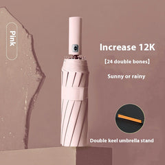 Automatic 24-Bone Oversized Sun Umbrella
