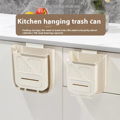 Wall-mounted Foldable Kitchen Trash Can
