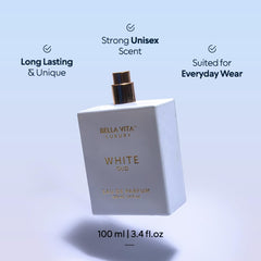 Bellavita Luxury Honey Oud Eau de Parfum | 100 ml (3.4 fl.oz.) | Perfume for Men and Women | Sweet Honey, Bergamot, Oud, and Amber Notes | Women's Day Special
