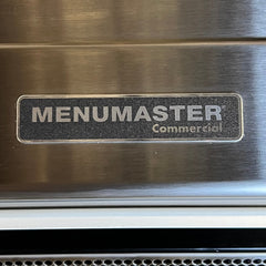 MENUMASTER Commercial Microwave Oven Sz 25" x 19.25" x 18.25" MRC22SBWW