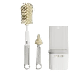 Silicone Portable Nipple Brush Set