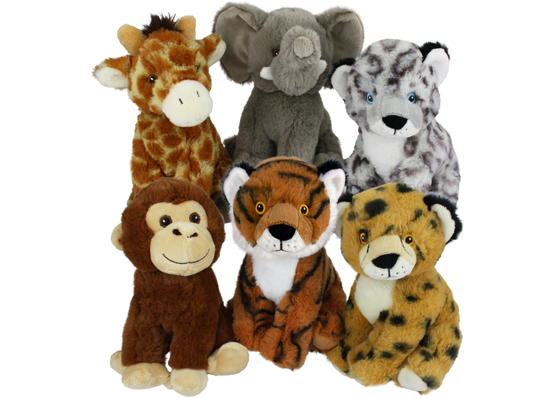 Multipet Eco Safari Animal Assortment - Assorted Animals (8