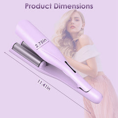 Ceramic Hair Iron Curling Waver 1.41in Barrel