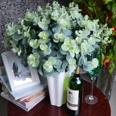 16-Head Eucalyptus Artificial Flower Decoration