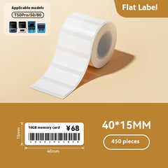 Transparent Waterproof Adhesive Label Sticker