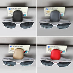 PU Leather Sunglasses Clip